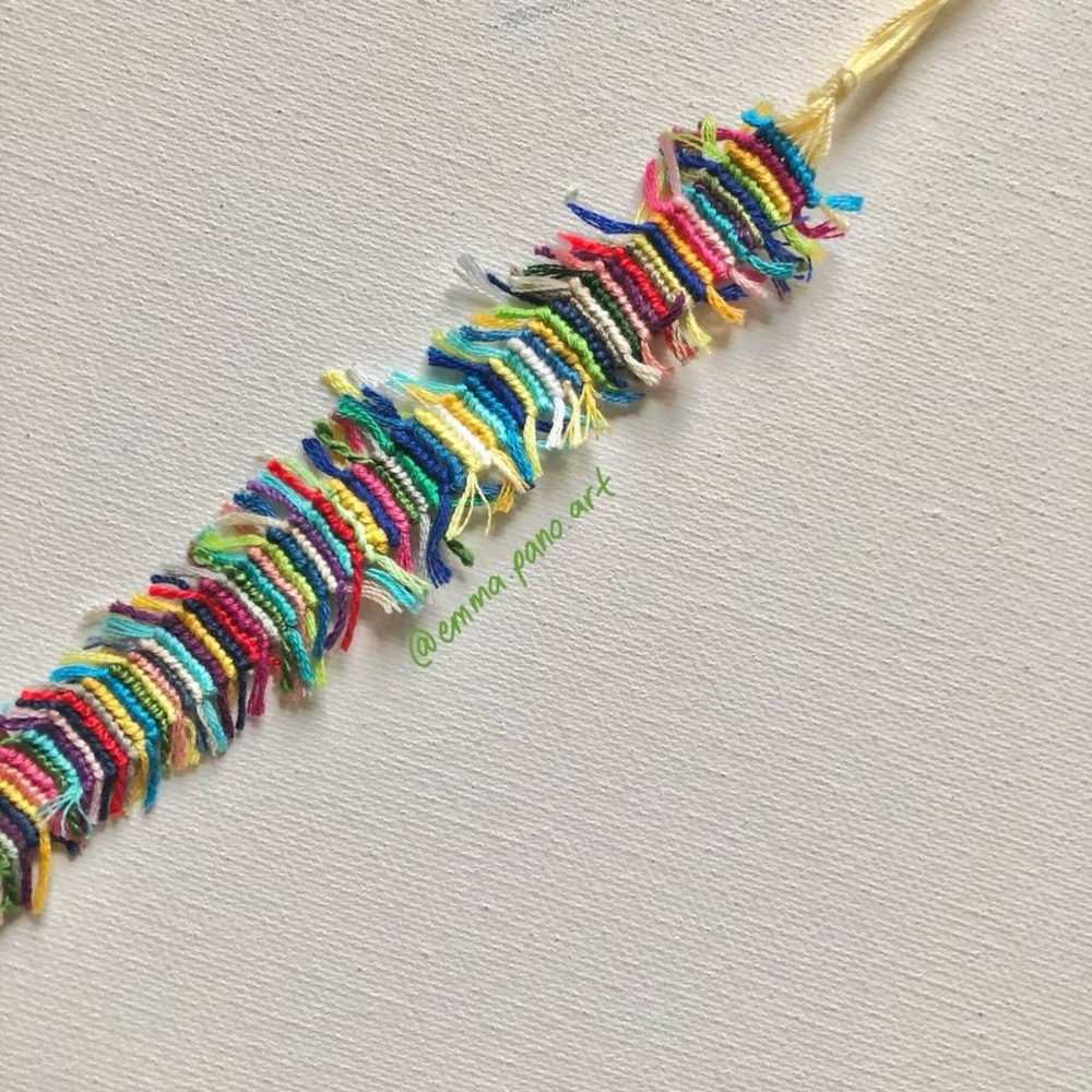 hand made friendship bracelet!